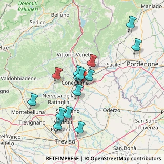 Mappa 31020 San Vendemiano TV, Italia (14.07714)