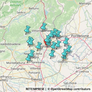 Mappa 31020 San Vendemiano TV, Italia (10.92842)