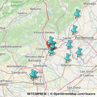 Mappa 31020 San Vendemiano TV, Italia (14.54364)