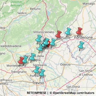 Mappa 31020 San Vendemiano TV, Italia (12.8175)