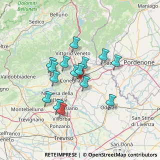 Mappa 31020 San Vendemiano TV, Italia (11.38267)