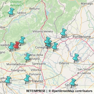 Mappa 31020 San Vendemiano TV, Italia (21.05615)