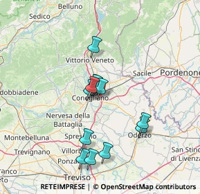 Mappa 31020 San Vendemiano TV, Italia (12.11333)