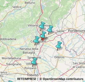 Mappa 31020 San Vendemiano TV, Italia (33.07727)