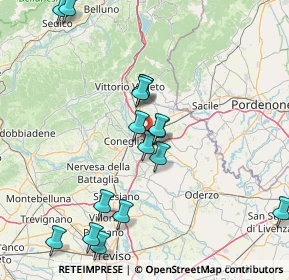 Mappa 31020 San Vendemiano TV, Italia (16.42438)