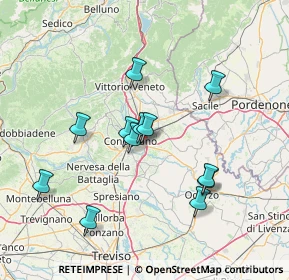 Mappa 31020 San Vendemiano TV, Italia (13.2525)