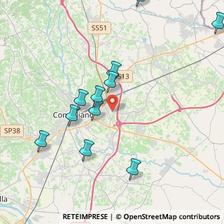 Mappa 31020 San Vendemiano TV, Italia (4.26545)