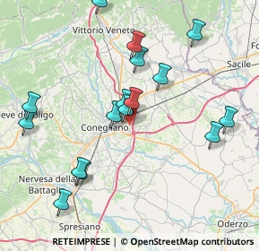 Mappa 31020 San Vendemiano TV, Italia (8.07313)