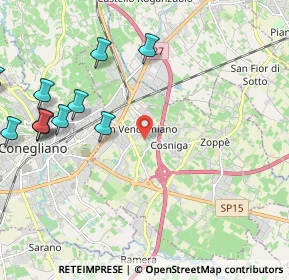 Mappa 31020 San Vendemiano TV, Italia (2.80833)