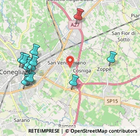Mappa 31020 San Vendemiano TV, Italia (2.34615)