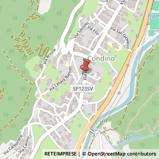 Mappa Via la Marmora, 3, 38083 Condino, Trento (Trentino-Alto Adige)
