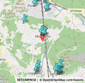 Mappa Via Cologna, 21014 Laveno-Mombello VA, Italia (1.288)