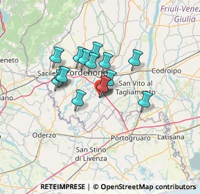 Mappa Via Albera, 33082 Azzano decimo PN, Italia (9.41333)