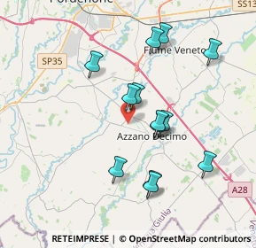 Mappa , 33082 Azzano Decimo PN, Italia (3.41846)