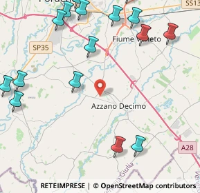 Mappa , 33082 Azzano Decimo PN, Italia (6.2265)