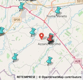 Mappa , 33082 Azzano Decimo PN, Italia (5.563)