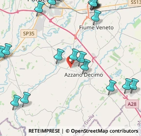 Mappa , 33082 Azzano Decimo PN, Italia (5.6275)