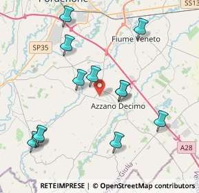 Mappa , 33082 Azzano Decimo PN, Italia (4.215)