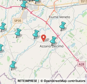 Mappa , 33082 Azzano Decimo PN, Italia (6.854)