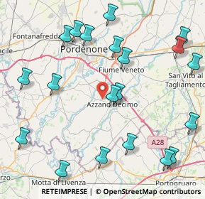 Mappa , 33082 Azzano Decimo PN, Italia (10.219)