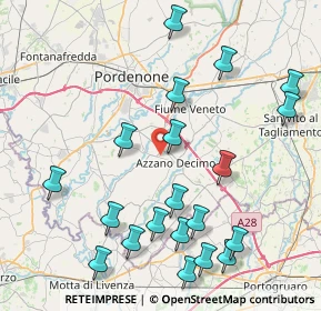 Mappa , 33082 Azzano Decimo PN, Italia (9.434)