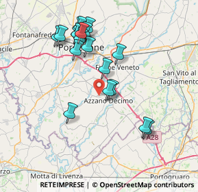 Mappa , 33082 Azzano Decimo PN, Italia (7.472)