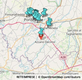 Mappa , 33082 Azzano Decimo PN, Italia (7.5975)