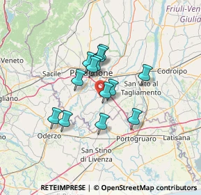 Mappa , 33082 Azzano Decimo PN, Italia (9.67846)