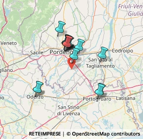 Mappa , 33082 Azzano Decimo PN, Italia (11.24733)