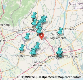 Mappa , 33082 Azzano Decimo PN, Italia (12.23444)