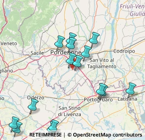 Mappa , 33082 Azzano Decimo PN, Italia (17.94733)
