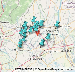 Mappa , 33082 Azzano Decimo PN, Italia (10.966)
