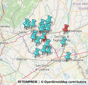 Mappa , 33082 Azzano Decimo PN, Italia (10.245)