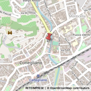Mappa Via XI Febbraio, 42, 31015 Conegliano, Treviso (Veneto)