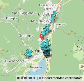 Mappa Via Ing. Emilio Lagostina, 28887 Omegna VB, Italia (1.3035)