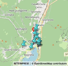 Mappa Via Ing. Emilio Lagostina, 28887 Omegna VB, Italia (1.31273)