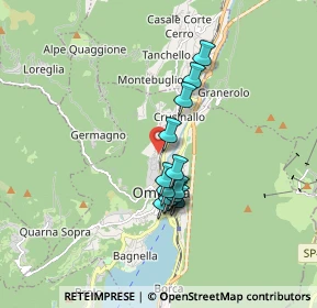 Mappa Via Ing. Emilio Lagostina, 28887 Omegna VB, Italia (1.30462)