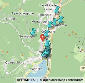 Mappa Via Ing. Emilio Lagostina, 28887 Omegna VB, Italia (1.36)