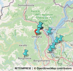 Mappa Via Ing. Emilio Lagostina, 28887 Omegna VB, Italia (11.38727)