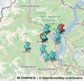 Mappa Via Ing. Emilio Lagostina, 28887 Omegna VB, Italia (9.75)
