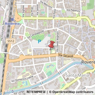 Mappa Via Follone, 11, 38068 Rovereto, Trento (Trentino-Alto Adige)