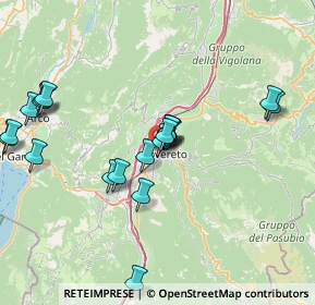 Mappa Via Bianca Laura Saibanti, 38068 Rovereto TN, Italia (7.646)