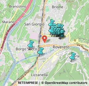 Mappa Via Bianca Laura Saibanti, 38068 Rovereto TN, Italia (0.6405)