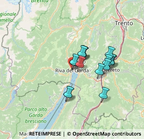 Mappa Viale Giovanni Prati, 38064 Riva del Garda TN, Italia (10.11467)