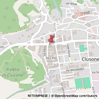 Mappa Viale G. Gusmini, 26, 24023 Clusone, Bergamo (Lombardia)
