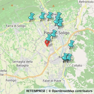 Mappa Via Verizzo, 31053 Pieve di Soligo TV, Italia (1.97231)