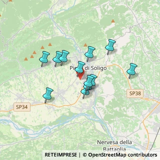 Mappa Via Verizzo, 31053 Pieve di Soligo TV, Italia (2.68417)