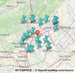 Mappa Via Palù, 31020 San Fior TV, Italia (12.487)