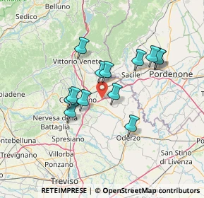 Mappa Via Palù, 31020 San Fior TV, Italia (11.39615)