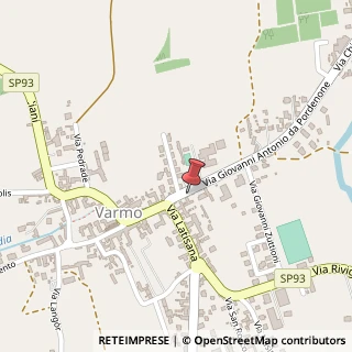 Mappa Via Generale Armando Diaz, 1, 33030 Varmo, Udine (Friuli-Venezia Giulia)